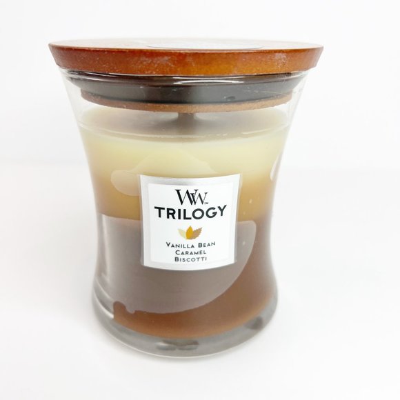 Woodwick Other - 🆕 WoodWick Cafe Sweets Candle 9.7oz Vanilla Bean, Caramel, Biscotti